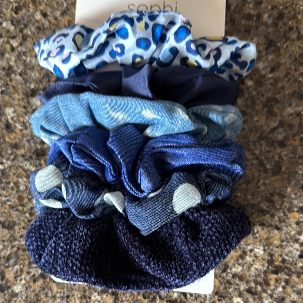 NEW Sophi Hair Accessories Set - Blue and Green - Picture 2 of 4